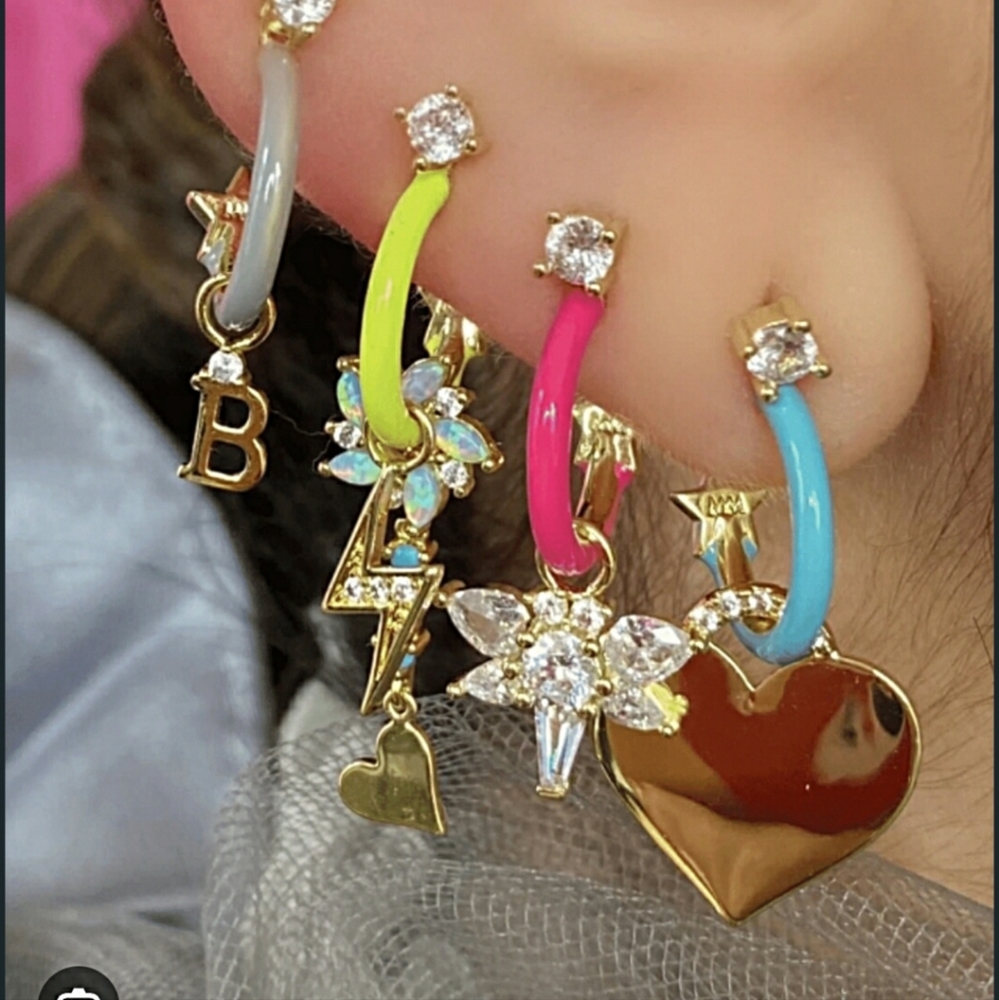 Melinda maria icon earring charms - Picture 2 of 2